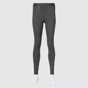 КОЛГОТКИ HEATTECH (открытая спереди) UNIQLO, темно-серый