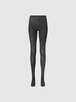 Колготки heattech трикотажные Uniqlo, серый
