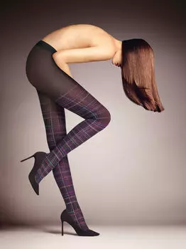 Колготки "кантри гламур" Falke, черный