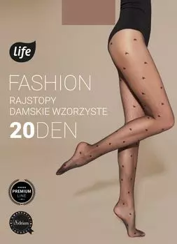 Колготки Life Fashion Nero Mae Gwiazdki 20 DEN, 4