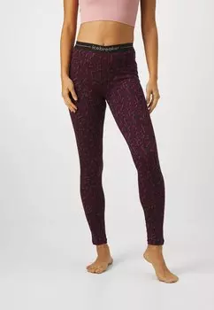 Колготки MACRO FORMS Icebreaker, темп/черный/паслен