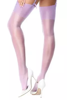 Колготки MissO Strapsstrmpfe, цвет violet