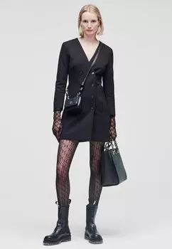 Колготки MONOGRAM TIGHTS KARL LAGERFELD, черный