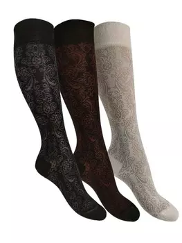 Колготки Mura Kniestrmpfe PAISLEY, черный