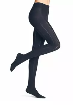 Колготки NEEDLEPOINT FALKE, синий