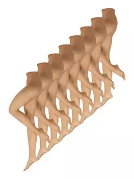 Колготки Nur Die, бежевый