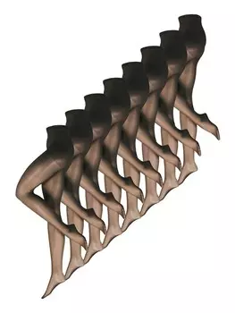 Колготки Nur Die Tights Seidenfein 15 Den, черный