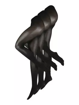 Колготки PIECES New Nikoline, черный