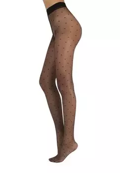Колготки POLKA DOTS Calzitaly, черный