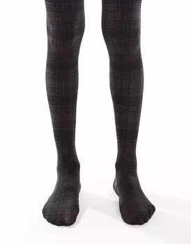 Колготки Pretty Polly Tartan черного цвета