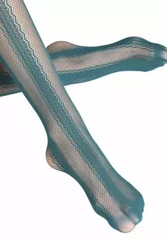 Колготки RITAUL NET FALKE, бирюзовый
