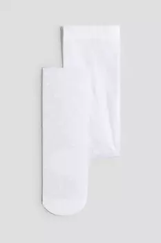 Колготки с рисунком плотностью 20 ден H&M, белый