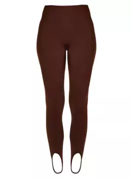 Колготки со штрипками Barre Alala, цвет coffee