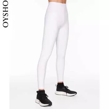 Колготки спортивные Oysho, белый