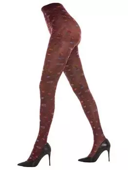 Колготки Sympatico, бордо