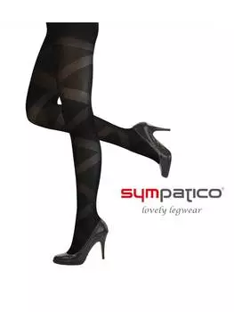 Колготки Sympatico, черный