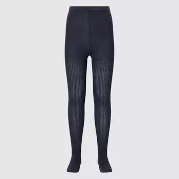 Колготки Uniqlo Girls Glitter, синий