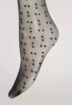 Колготки в горошек Wolford, цвет black/black