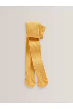 Колготки в рубчик Next, желтый