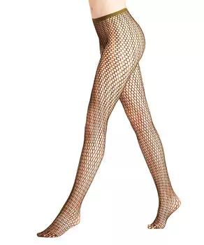 Колготки в сеточку Falke, зеленый