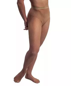 Колготки в сеточку Nude Barre, бежевый