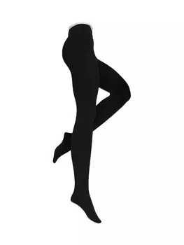 Колготки Wilox Strick aus Merino Wolle und Buchenfaser, черный