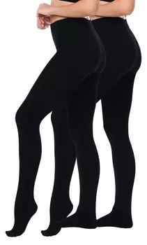 Колготки Yenita 2 шт Thermon, черный