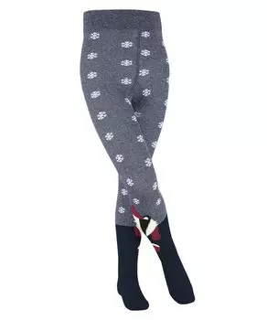 Колготки зимние барсук Falke, синий