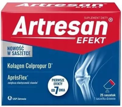Коллаген Artresan EFEKT Colpropur D ДЛЯ СУСТАВОВ 25 пакетиков Usp Zdrowie