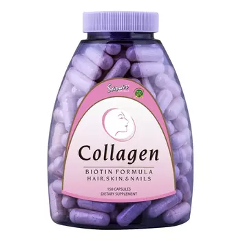 Коллаген Sanar Naturals Biotin Formula, 150 капсул