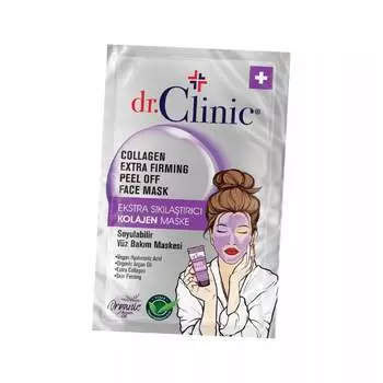 Коллагеновая маска для лица Dr Clinic, 12 мл Inna marka
