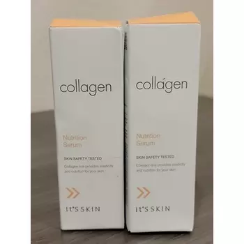 Коллагеновая питательная сыворотка, 1,35 жидких унции. - 40 мл - упаковка из 2 шт., It'S Skin