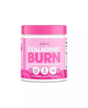 Коллагеновые капсулы для сжигания жира Obvi, розовый