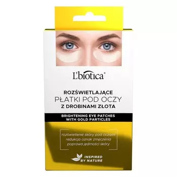 Коллагеновые патчи для глаз «Осветляющие» - 3 пары Lbiotica / Biovax