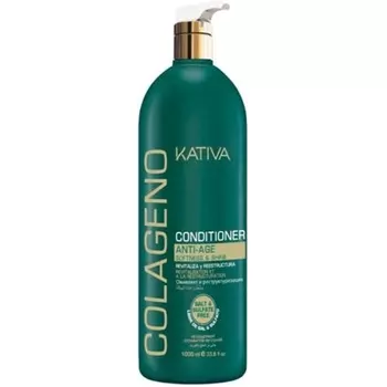 Коллагеновый кондиционер черный 1000 миллилитров, Kativa