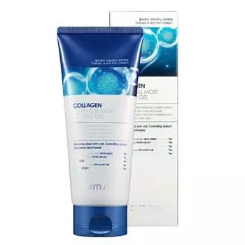 Коллагеновый пилинг-гель 180мл Farmstay Collagen Water Full Moist Peeling Gel