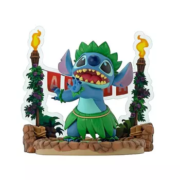 Коллекционная фигурка Disney Lilo & Stitch, SFC Super Figure Collection - Stitch Hula Dance