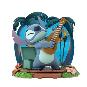 Коллекционная фигурка Disney Lilo & Stitch, "SFC Super Figure Collection - Stitch Gitarre"