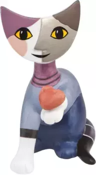 Коллекционная фигурка Goebel "Аманда", Розина Вахтмайстер 6,5х8х4 см, белый/синий