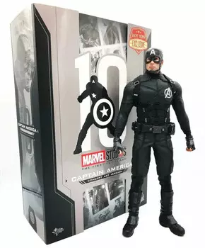 Коллекционная фигурка Hot Toys Captain America (Concept Arts Version) MMS488, 31 см