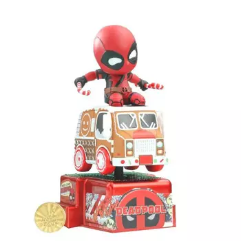 Коллекционная фигурка Hot Toys Deadpool (Comic), Deadpool CosRider (Holiday Version)