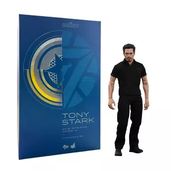 Коллекционная фигурка Hot Toys Iron Man 2, Tony Stark With Arc Reactor Creation Accessories MMS273, 30 см