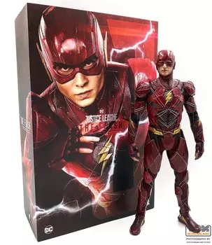 Коллекционная фигурка Hot Toys Justice League, The Flash MMS448, 30 см