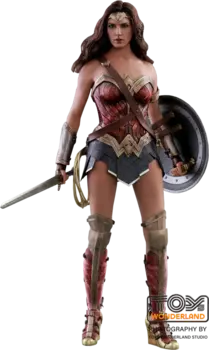 Коллекционная фигурка Hot Toys Justice League, Wonder Woman (Regular Version) MMS450, 29 см