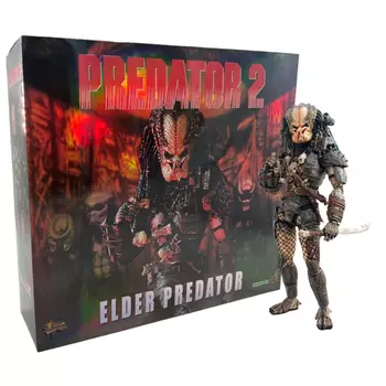Коллекционная фигурка Hot Toys Predator 2, Elder Predator MMS48, 35,6 см