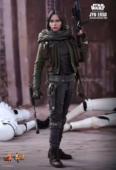 Коллекционная фигурка Hot Toys Rogue One: A Star Wars Story, Jyn Erso MMS404 (Regular Edition), 27 см