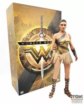 Коллекционная фигурка Hot Toys Wonder Woman, Wonder Woman (Training Armor Version) MMS424, 29 см