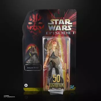 Коллекционная фигурка Jar Binks Black Series из серии Star Wars Jar Jar Binks Hasbro