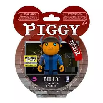 Коллекционная фигурка Piggy Series 2 Billy the Bull Roblox Phatmojo, экшн