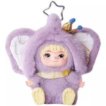 Коллекционная фигурка Wakuku Letsvan Fuzzy Collection Figure Mystery Boxes 9 см, Elephant Barrel